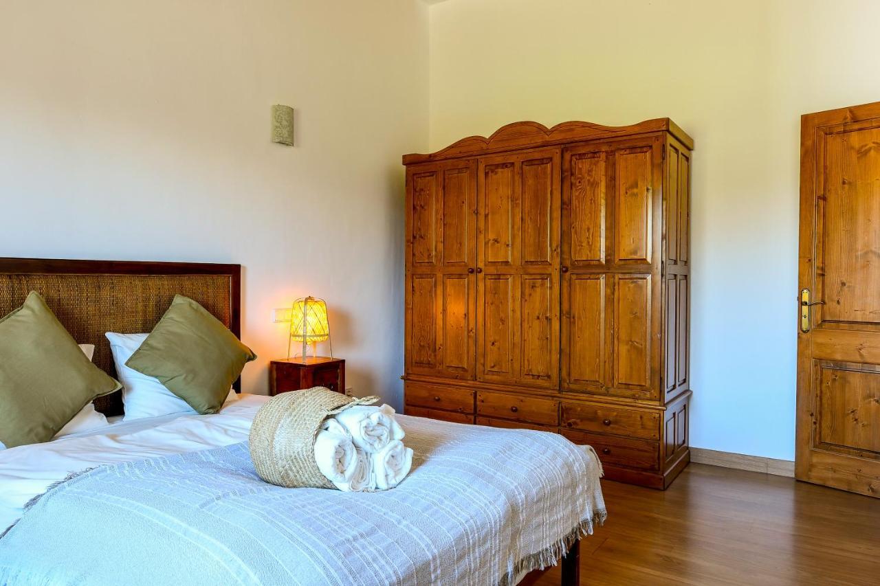Moderne Finca Can Vicento - Heizung - Pizzaofen Porto Cristo Bagian luar foto