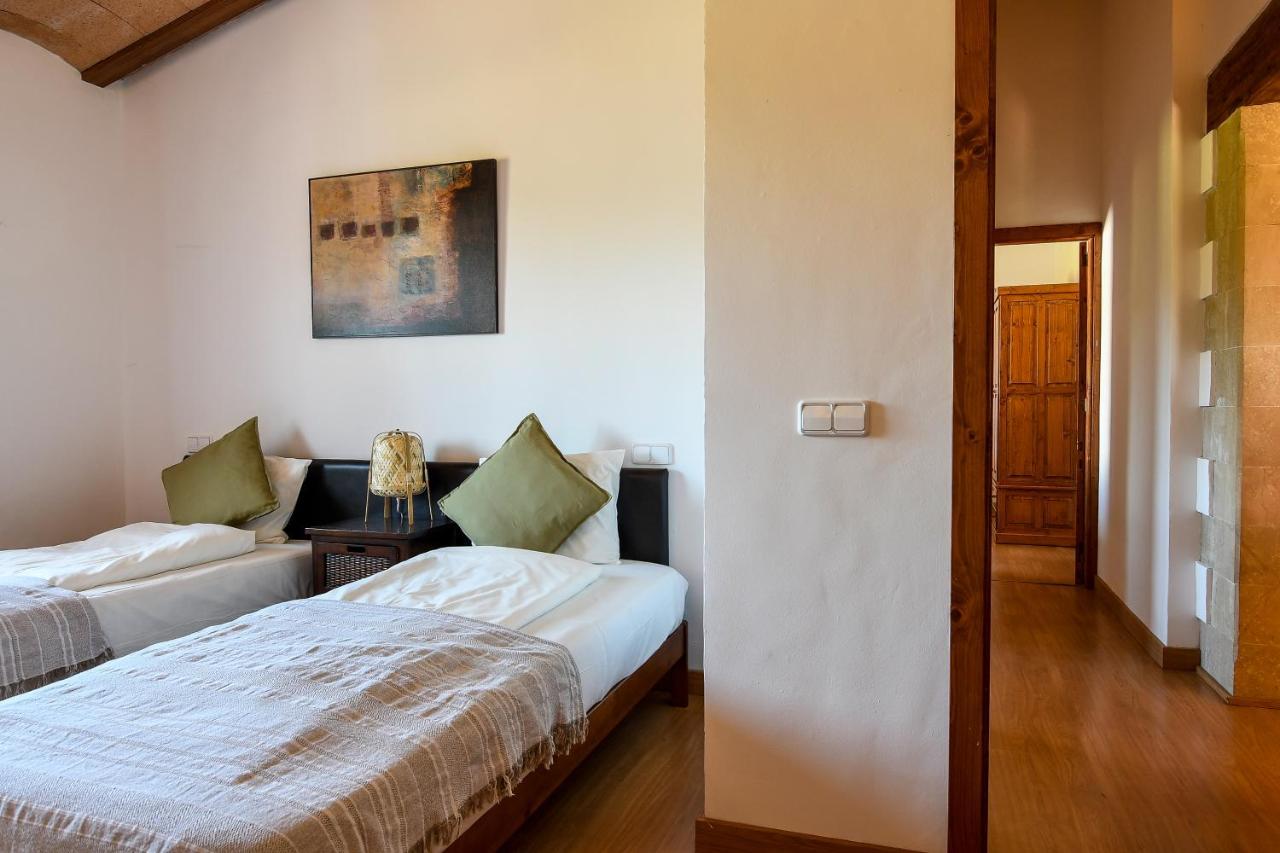 Moderne Finca Can Vicento - Heizung - Pizzaofen Porto Cristo Bagian luar foto